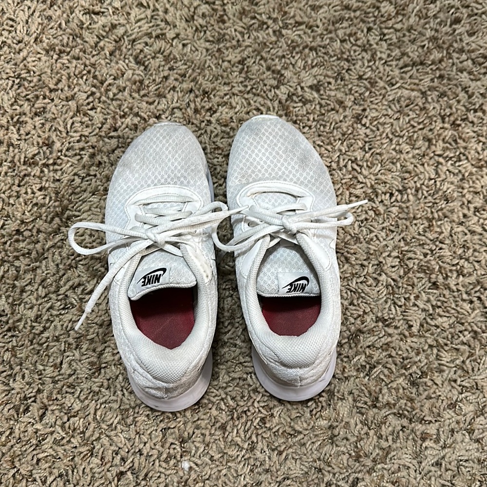 White Nike Tennis Shoes